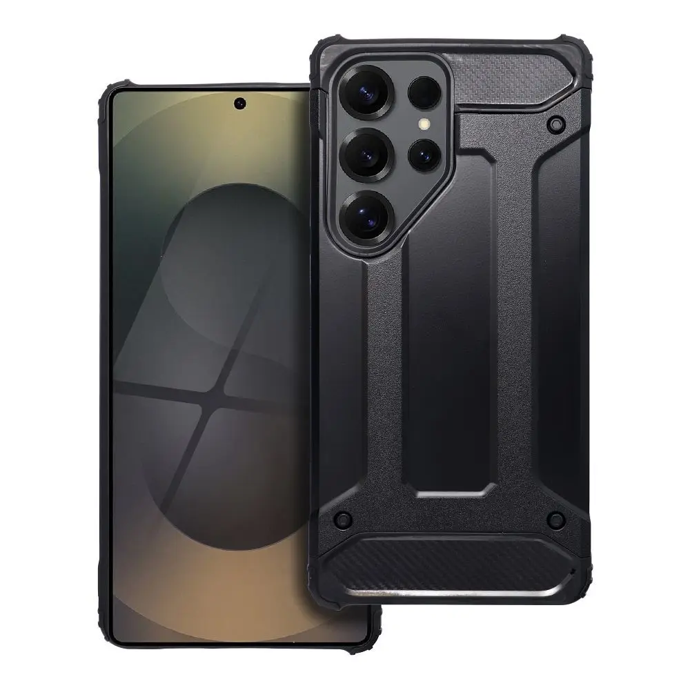 Ohišje za Samsung S25 ULTRA Armor, črno