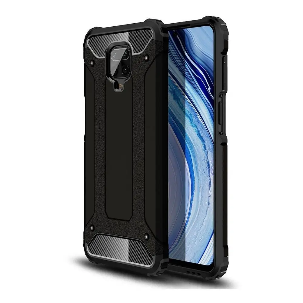 Ohišje za Xiaomi Redmi Note 9S / 9 PRO Armor, črno