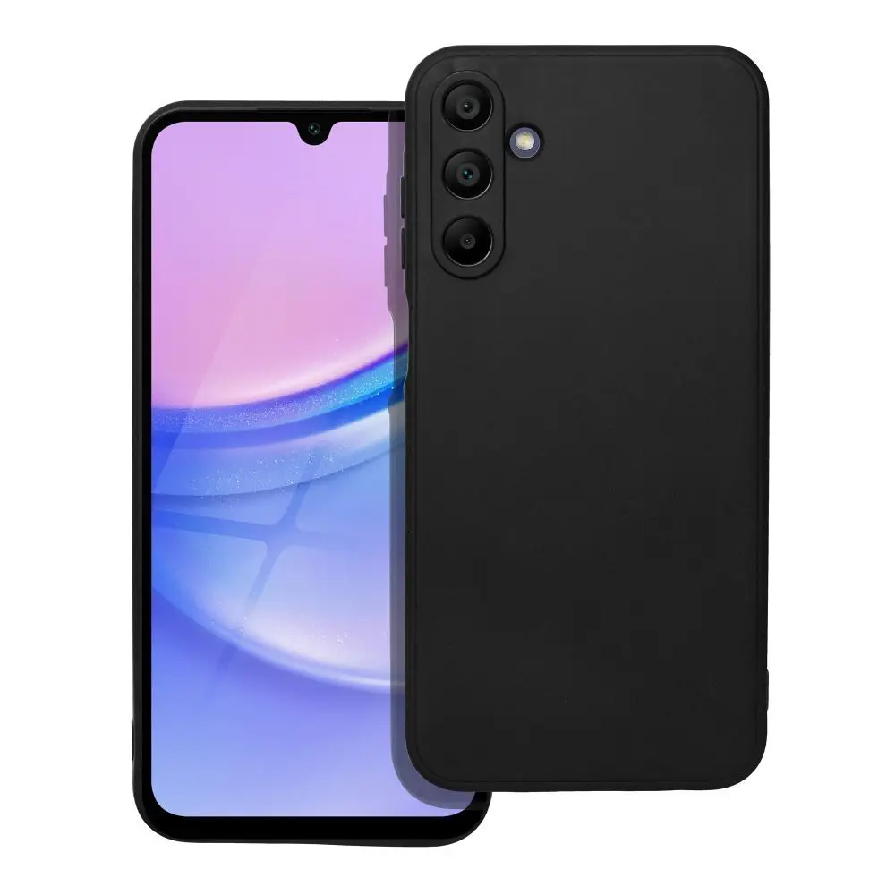 Mehka torbica za SAMSUNG A15 5G / A15 4G, črna