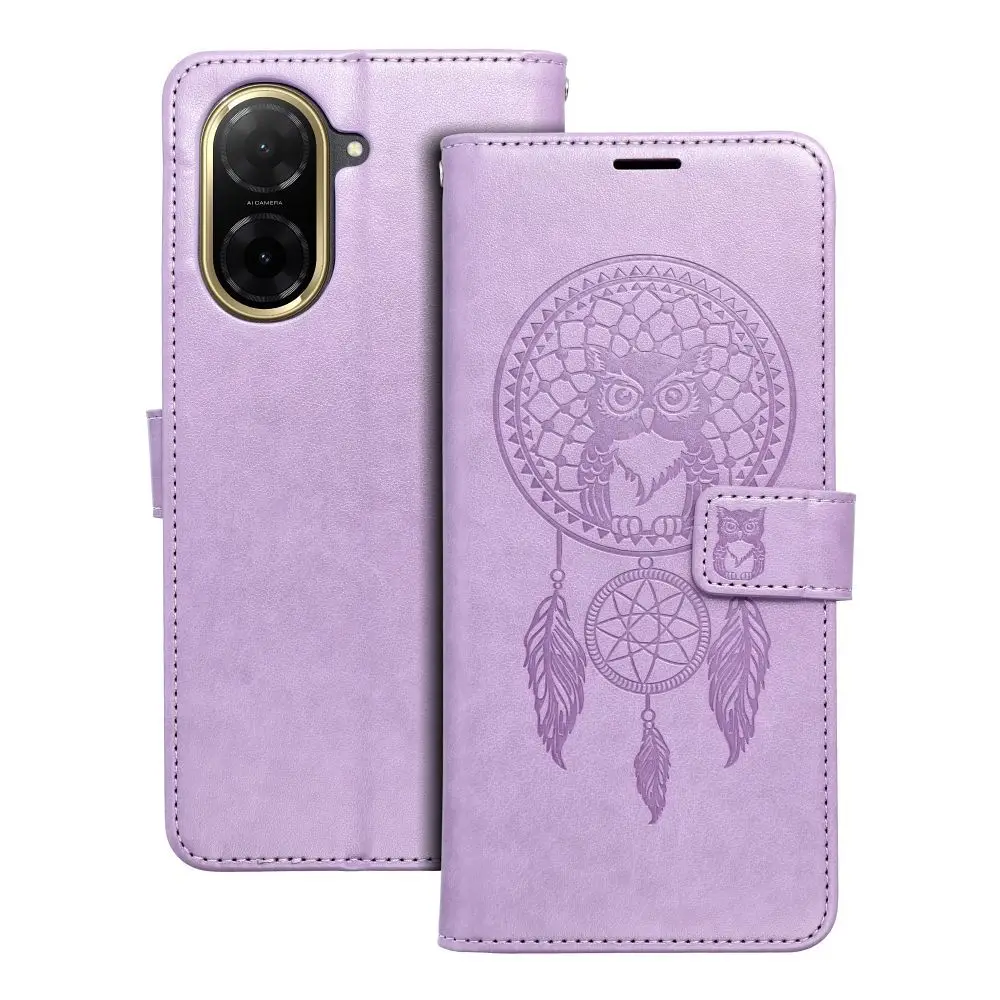 Torba MEZZO Book za XIAOMI Redmi A5 (173,3 x 79,4 x 8,26) z motivom vijoličnega lovilca sanj