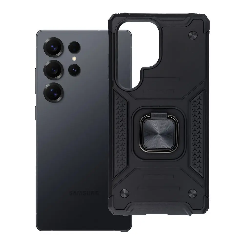 Etui za Samsung S25 ULTRA Nitro, črno