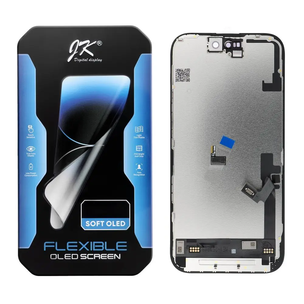 JK LCD-zaslon za IPHONE 16 HARD OLED (zamenjava IC)