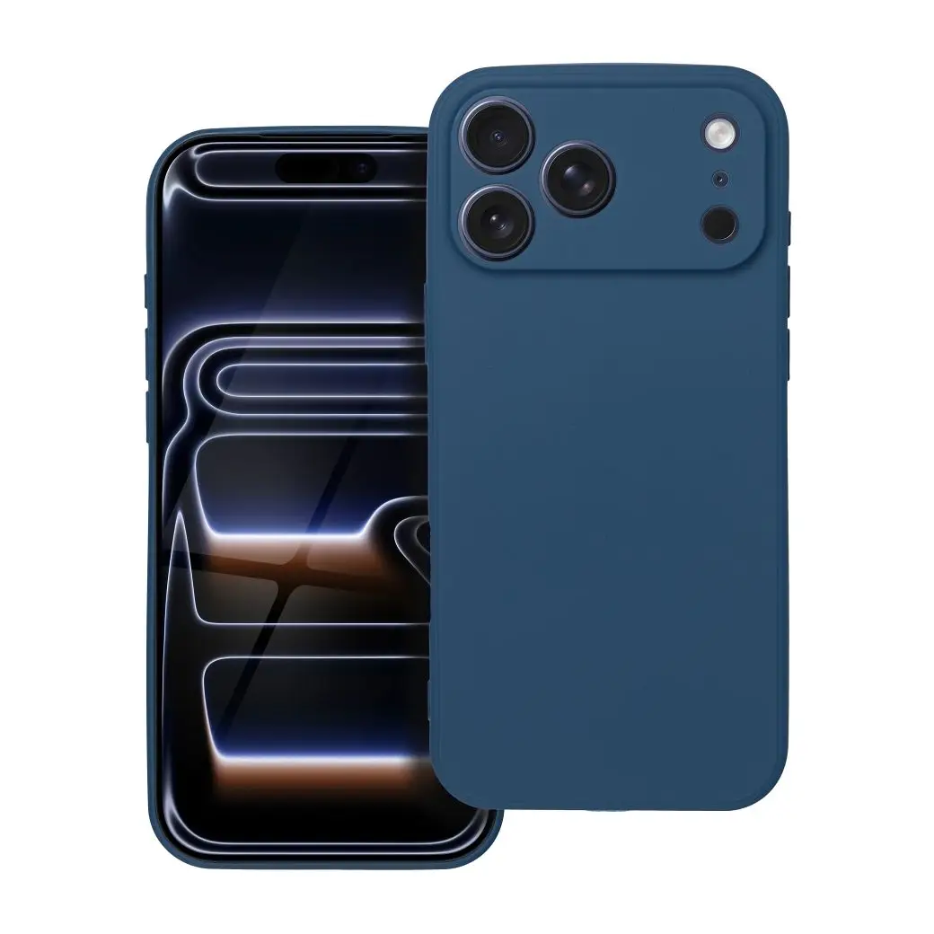 SOFT ovitek za iPhone 17 Pro Max, temno modra barva