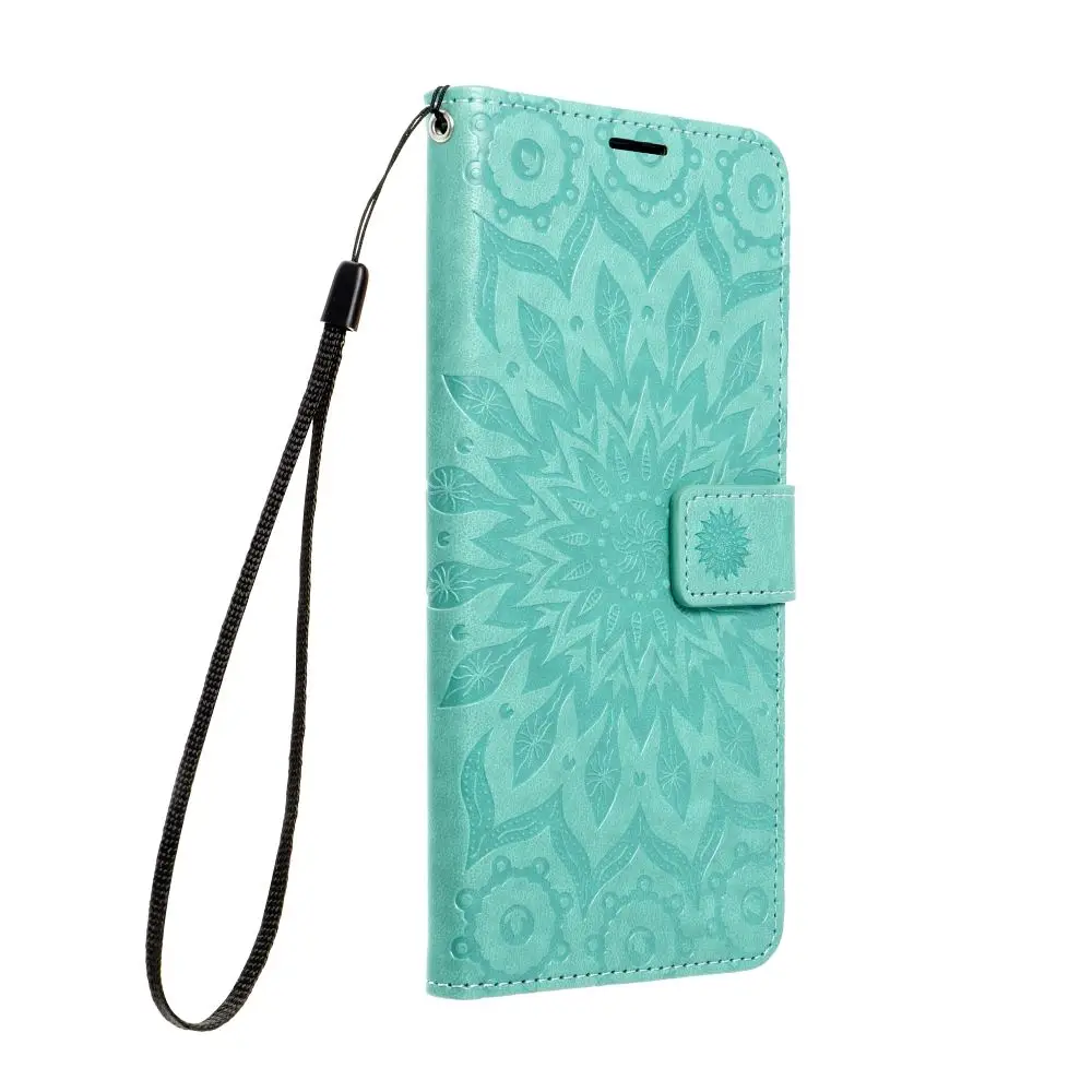 Torba MEZZO Book za XIAOMI Redmi 15 4G / 5G (171.1) v zeleni barvi z motivom mandale