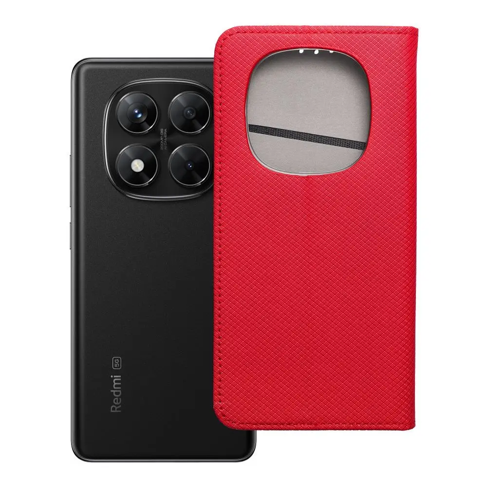 Torba SMART CASE Book za XIAOMI Redmi Note 14 PRO 5G / 14 PRO PLUS 5G, rdeča