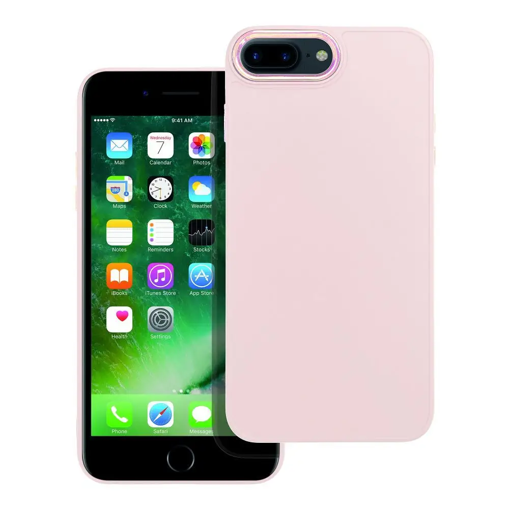 Ovitek FRAME za IPHONE 7 PLUS / 8 PLUS, pudrasto roza