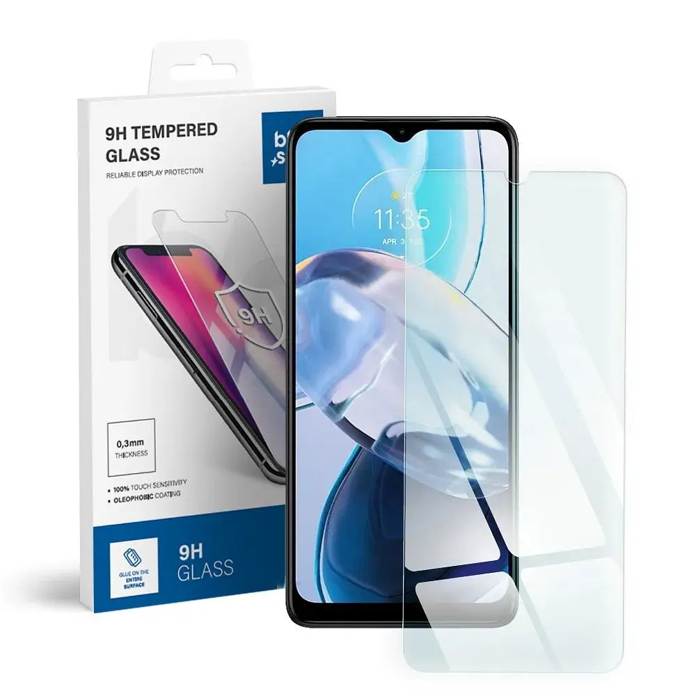 Kaljeno steklo za Motorola E22 Blue Star