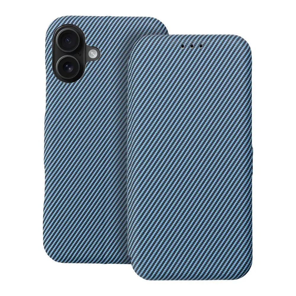 FOLIO Side Magnet etui za iPhone 16 Plus, modro