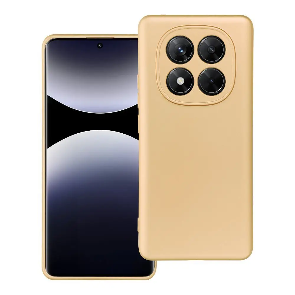 Ohišje za Xiaomi Redmi NOTE 14 PRO 5G v barvi kovinsko zlato