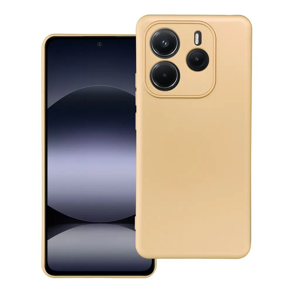 Ohišje za Xiaomi Redmi Note 14 5G v zlati metalik barvi