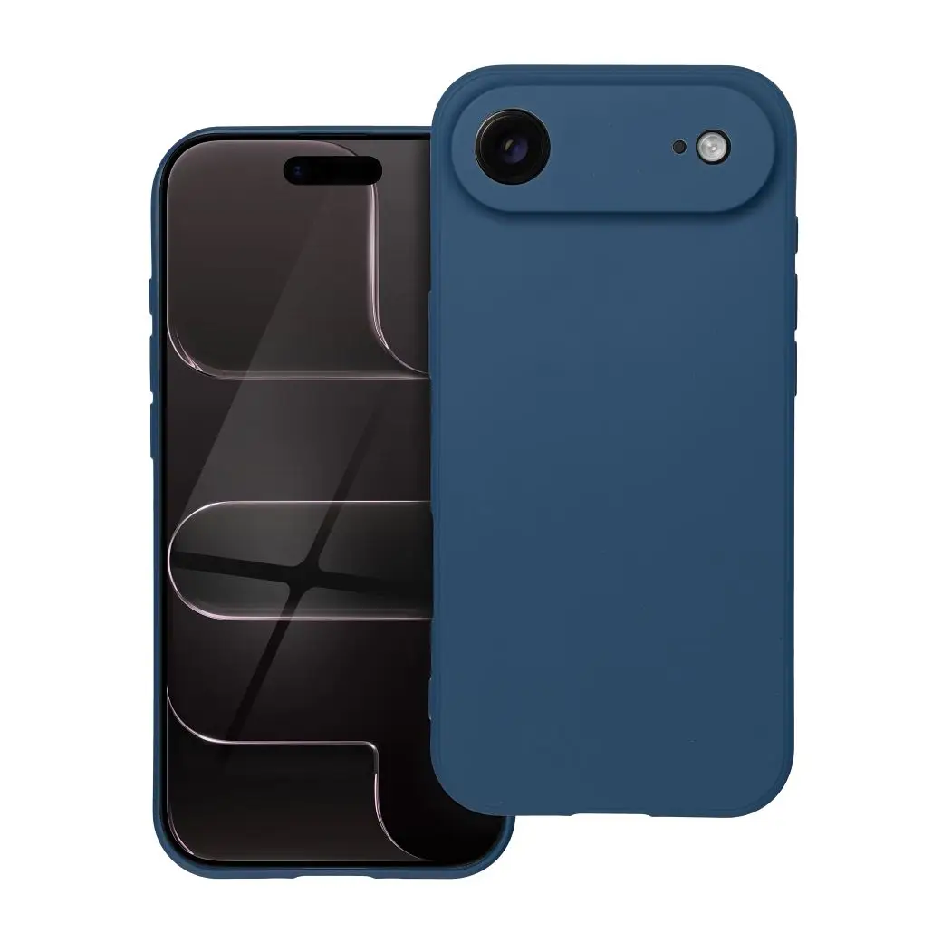 Mehka torbica za iPhone 17 Air, temno modra