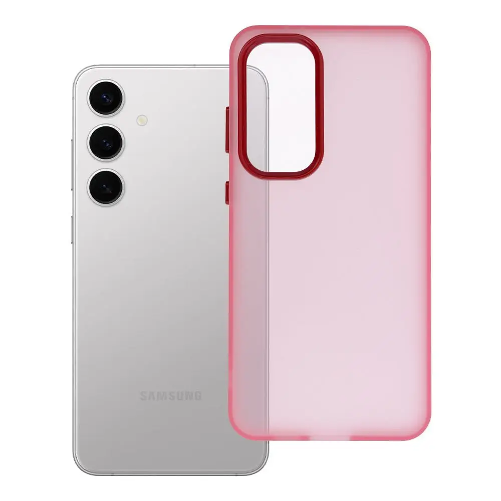 Etui za Samsung S24 FE v roza barvi Sappy