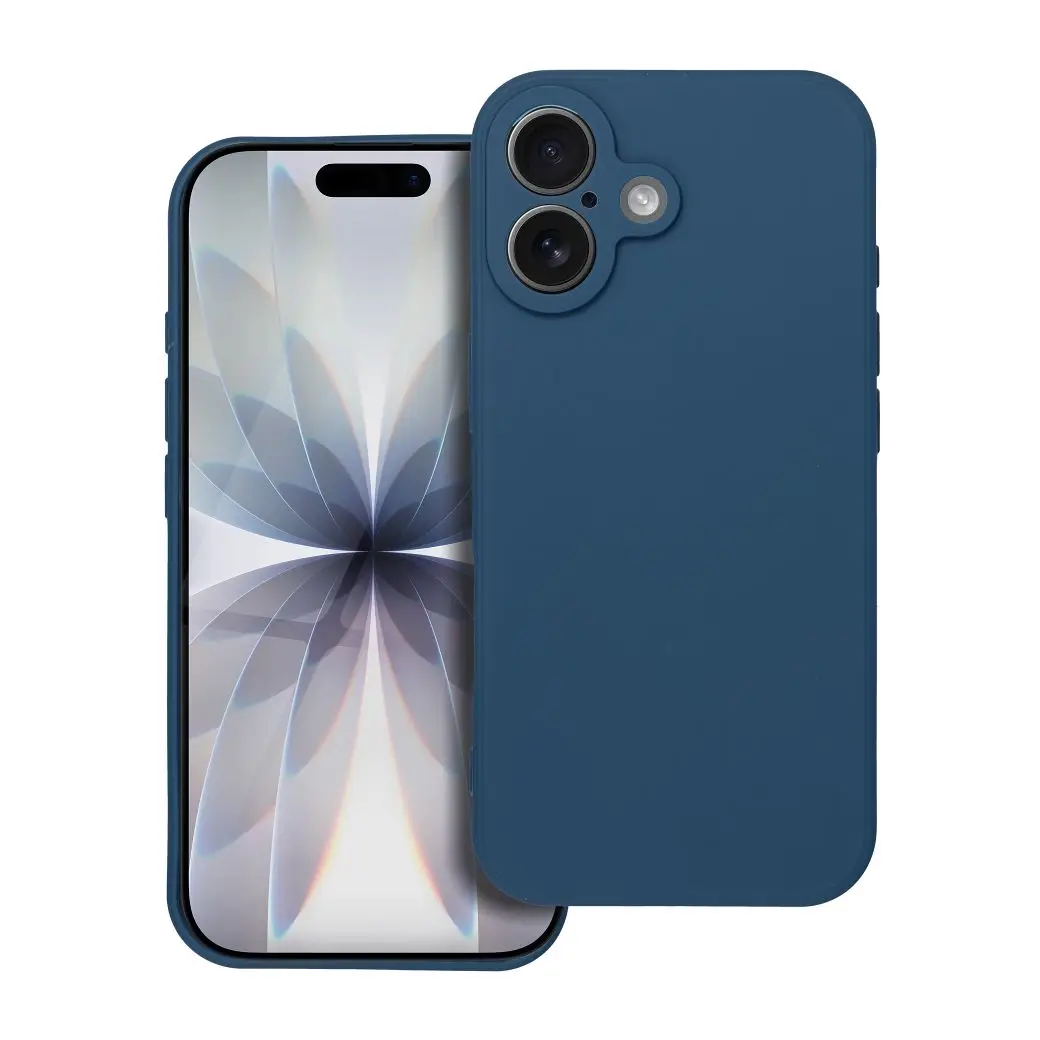 Mehka torbica za iPhone 17, temno modra