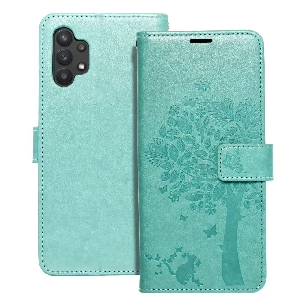 Torbica MEZZO Book za SAMSUNG A32 LTE (4G), lesena, zelena