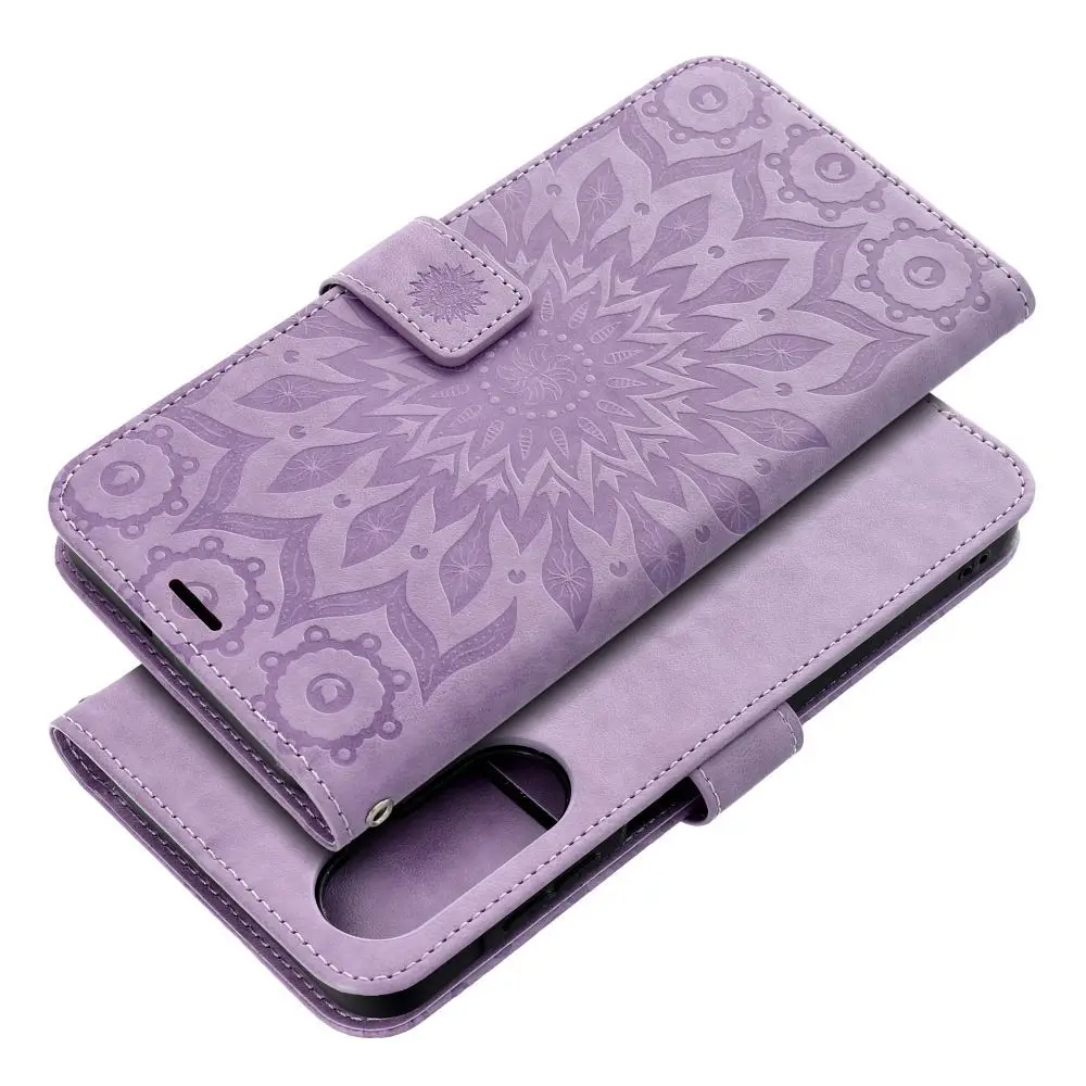 Torbica MEZZO Book za SAMSUNG A57 5G, mandala, vijolična