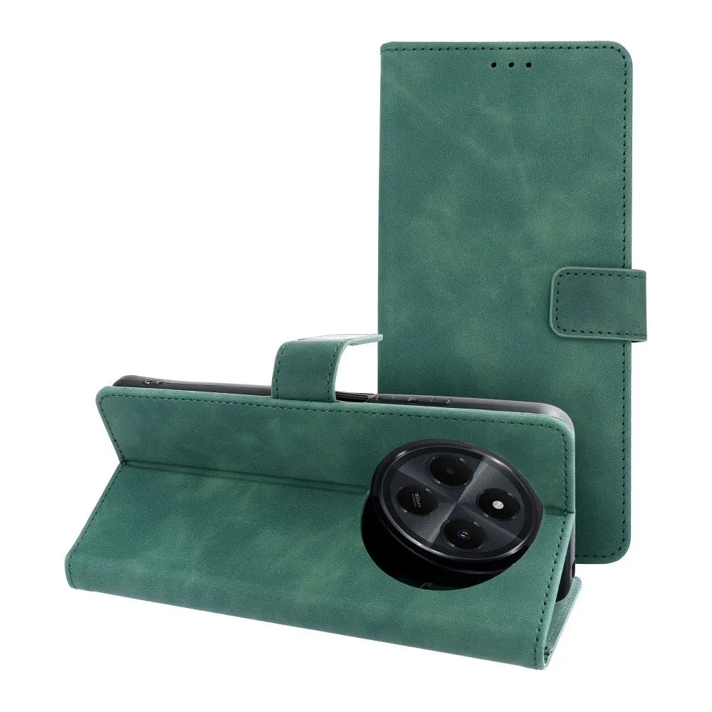TENDER Book ovitek za XIAOMI Redmi 14C, zelen
