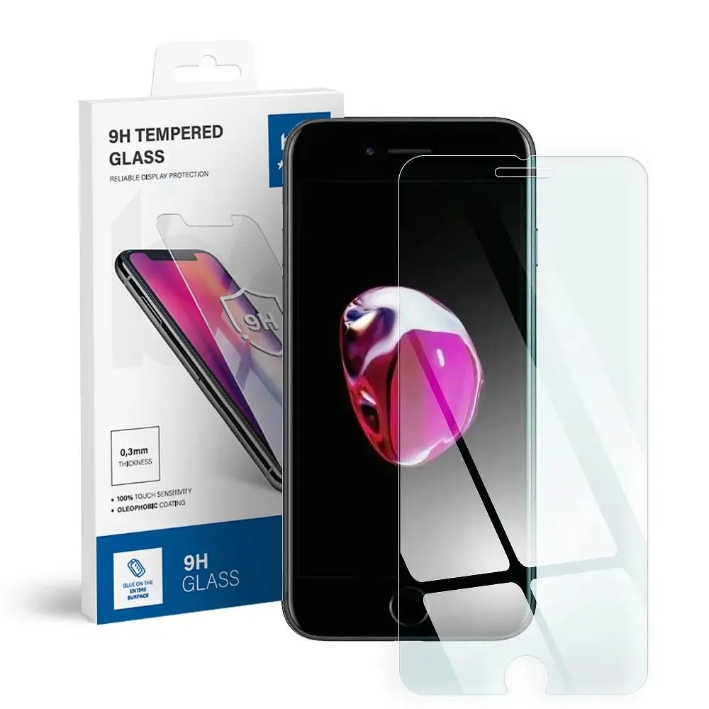Kaljeno steklo za iPhone 7 / 8 PLUS Blue Star