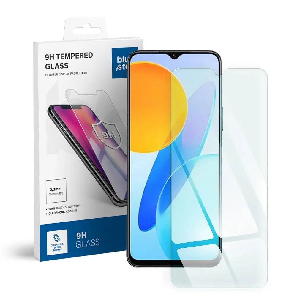 Kaljeno steklo za Honor X6 / X8 5G Blue Star