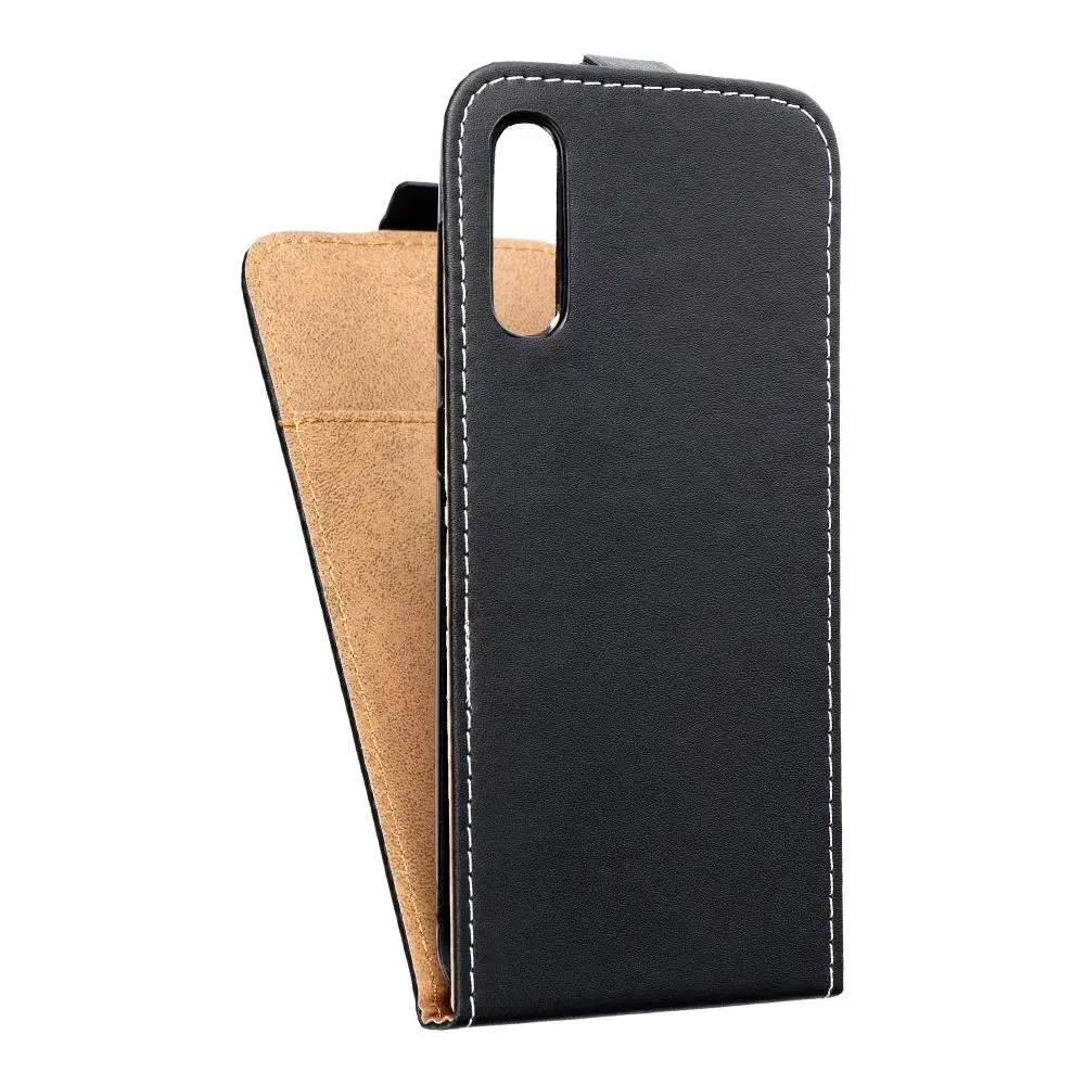 Vertikalni etui SLIM FLEXI FRESH za SAMSUNG A50, črn