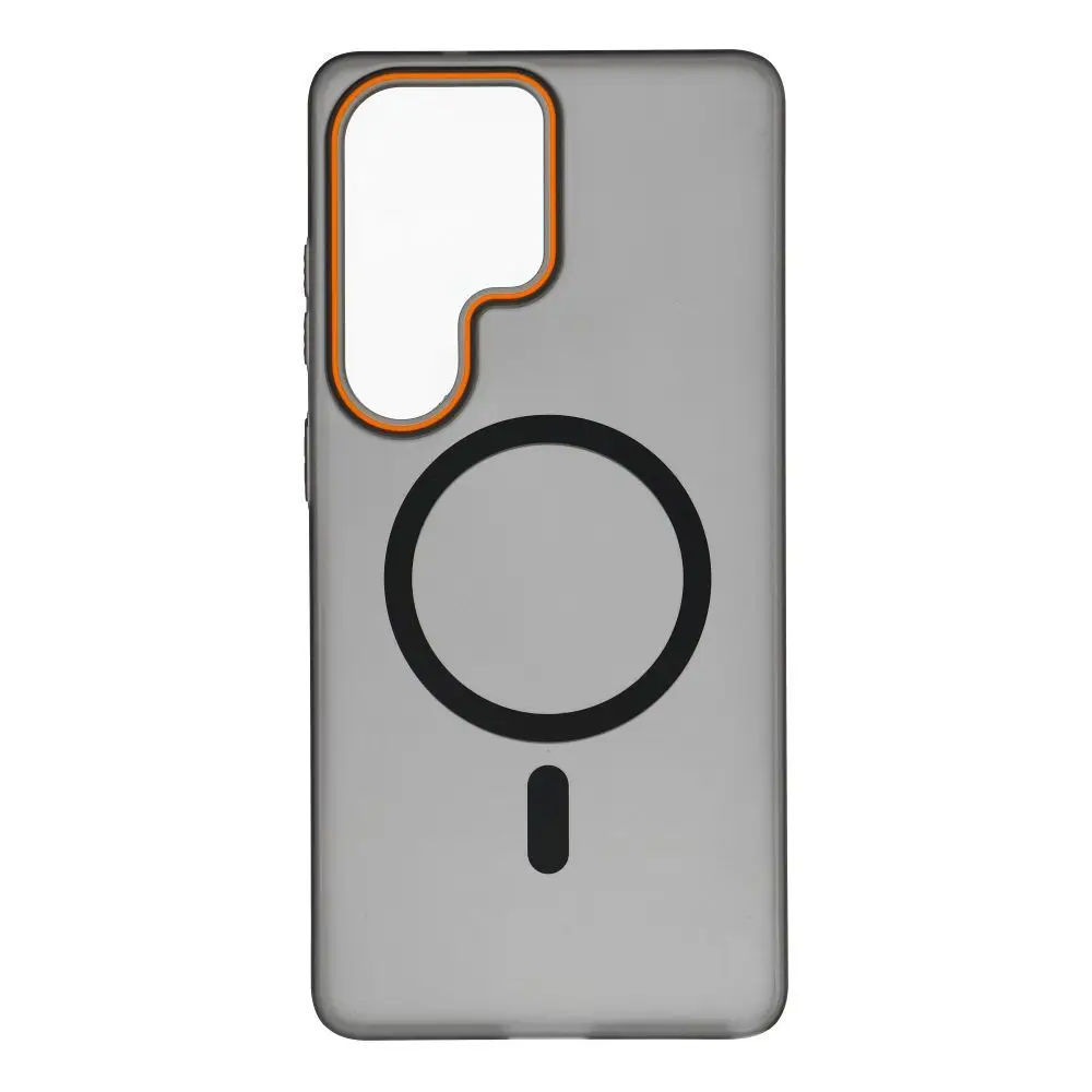Etui za Samsung S26 ULTRA Go Orange, združljivo z MagSafe, črno