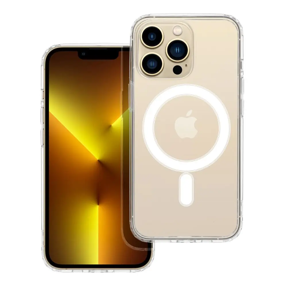 Transparentni etui za iPhone 13 PRO Clear Mag Cover (STR), združljiv z MagSafe