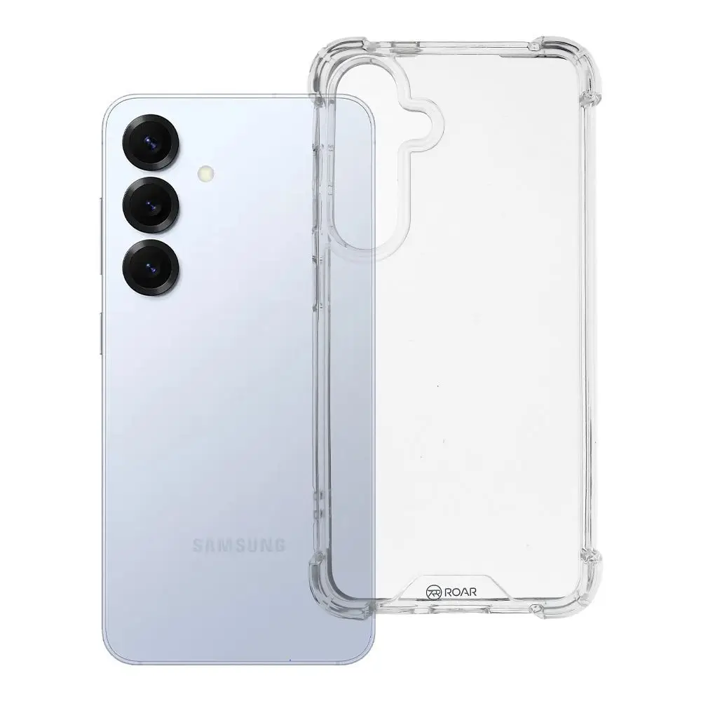 ROAR ARMOR ovitek za SAMSUNG S25, prozoren