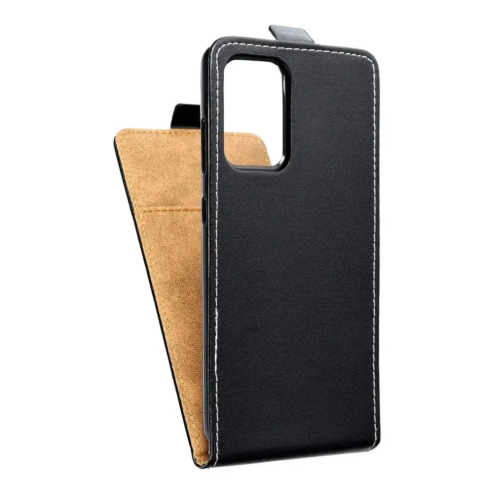 Vertikalni etui SLIM FLEXI FRESH za SAMSUNG A52 5G / A52 LTE (4G) / A52s 5G, črn