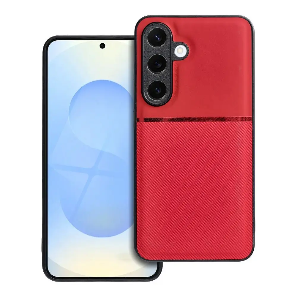 Etui za Samsung S25 Noble, rdeče