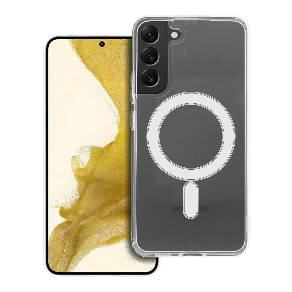 Transparentni etui za Samsung S22 PLUS Clear Mag Cover (STR), združljiv z MagSafe