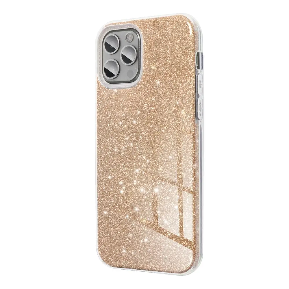 Etui za Samsung S25 FE Shining v zlati barvi