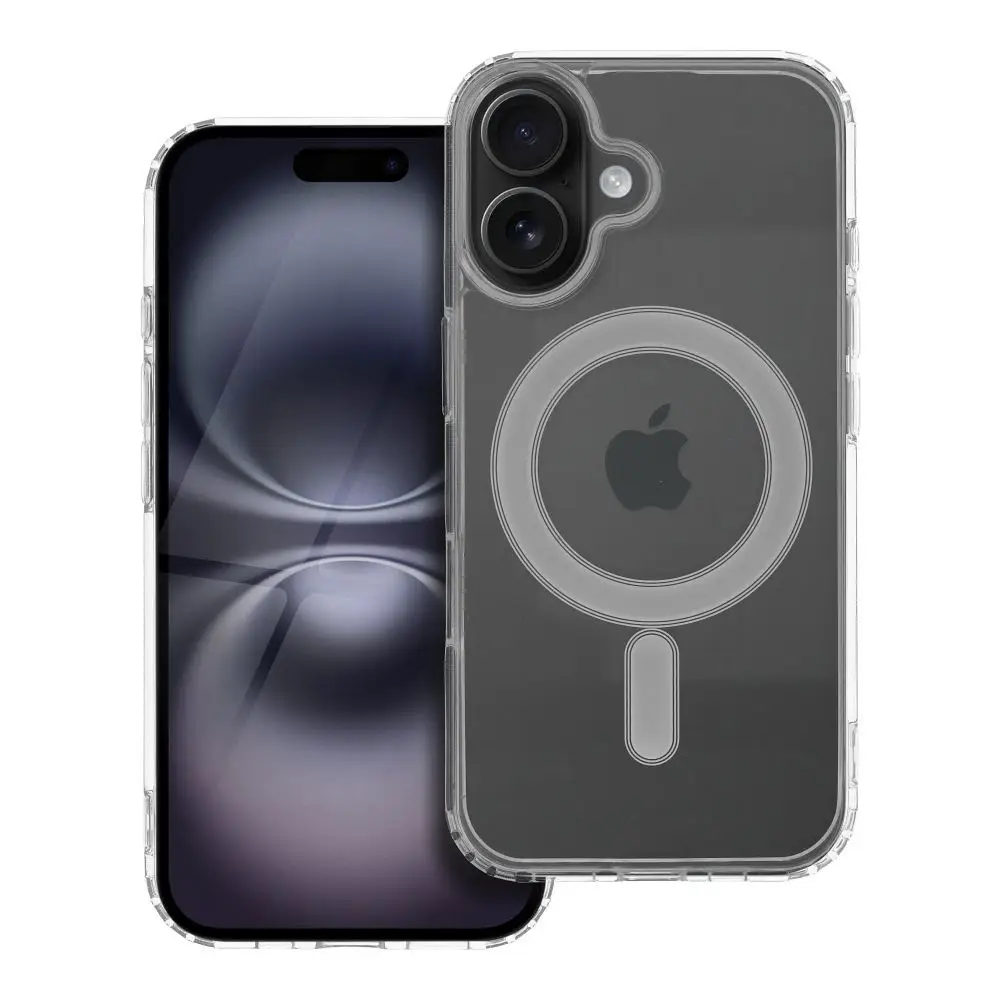 Transparentni etui za iPhone 16 Clear Mag Cover (STR), združljiv z MagSafe