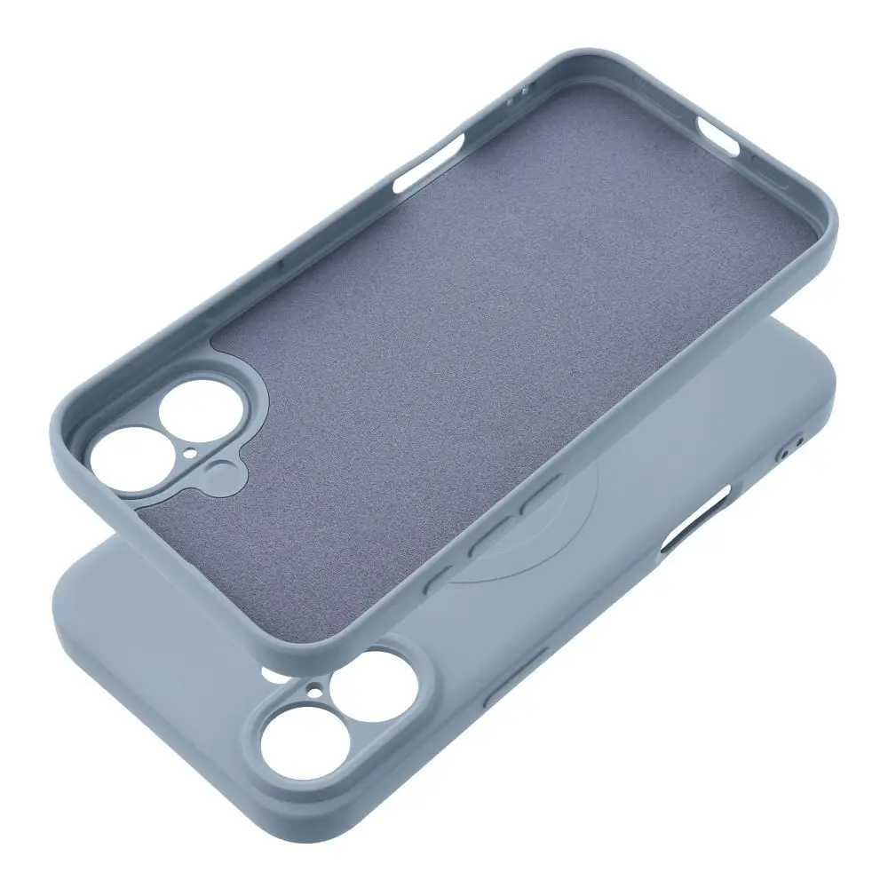 SILICONE MAG COVER ovitek, združljiv z MagSafe, za XIAOMI Redmi 15 4G / 5G (171,1 mm), svetlo modra barva