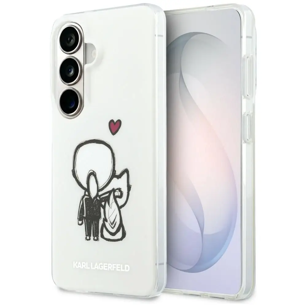 KARL LAGERFELD ovitek za SAMSUNG S26 KLHMS26S6HKCBHH (Magnetic IML K&C Back Logo), prozoren