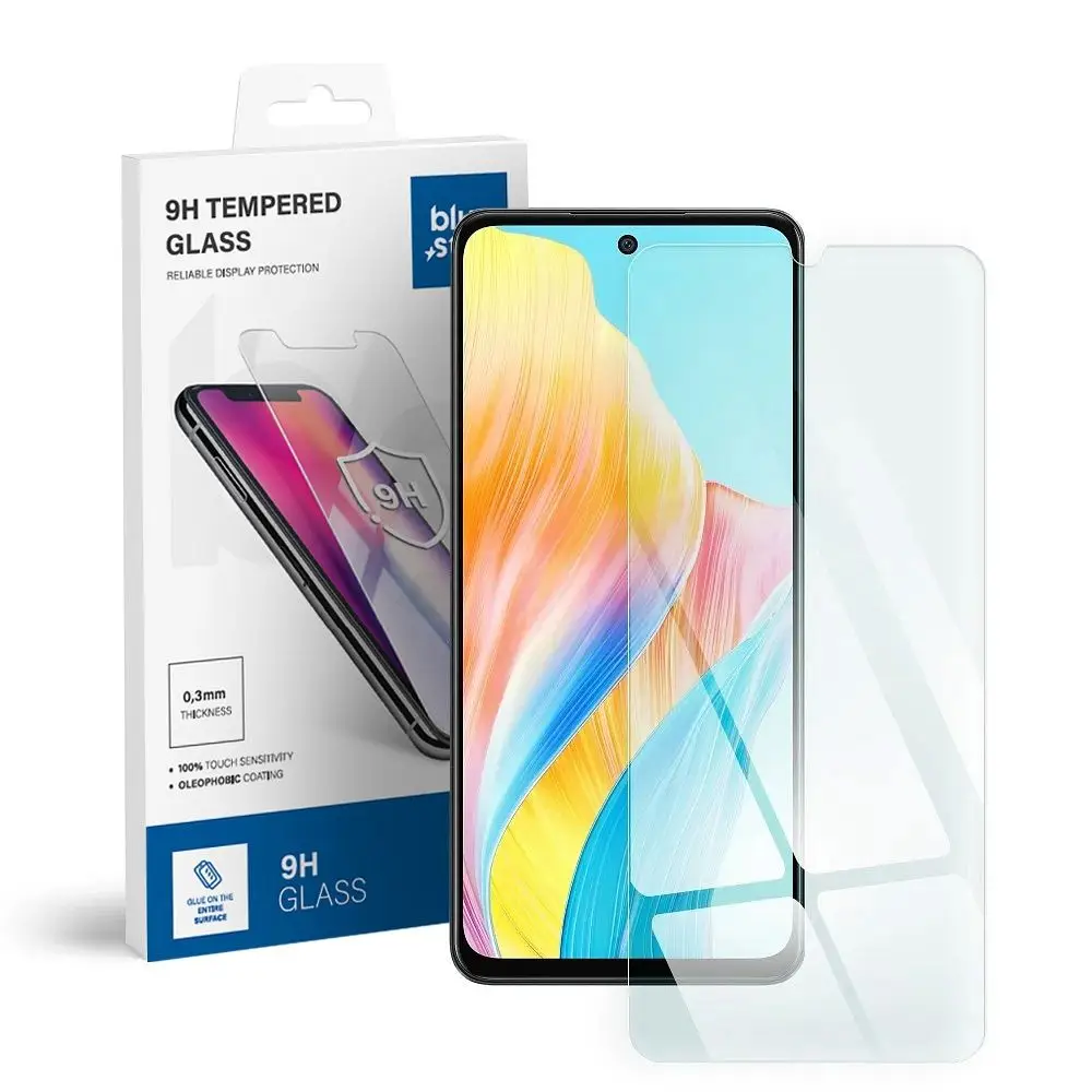 Kaljeno steklo za Oppo A58 4G / LTE Blue Star