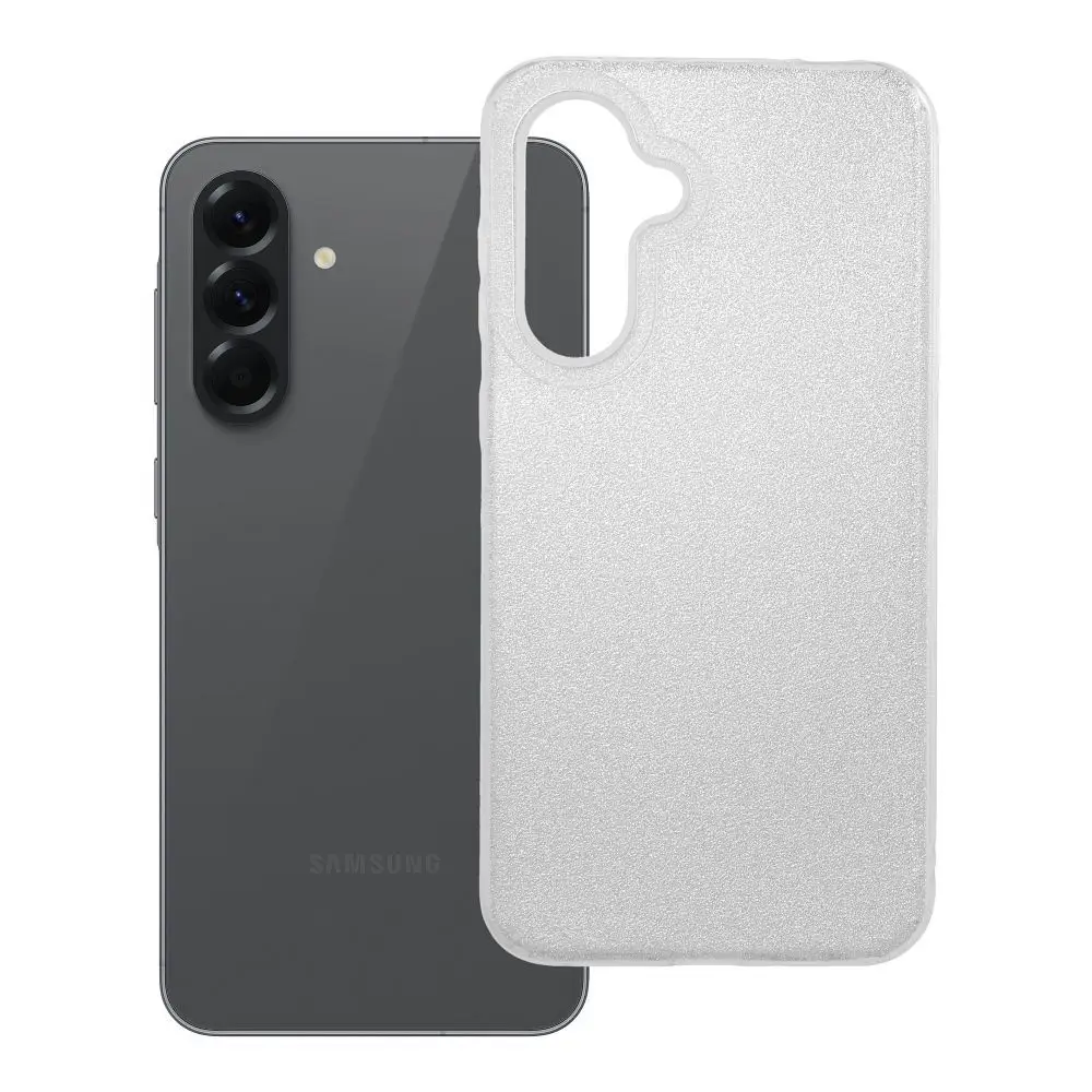 Ohišje za Samsung A56 5G Shining, srebrno