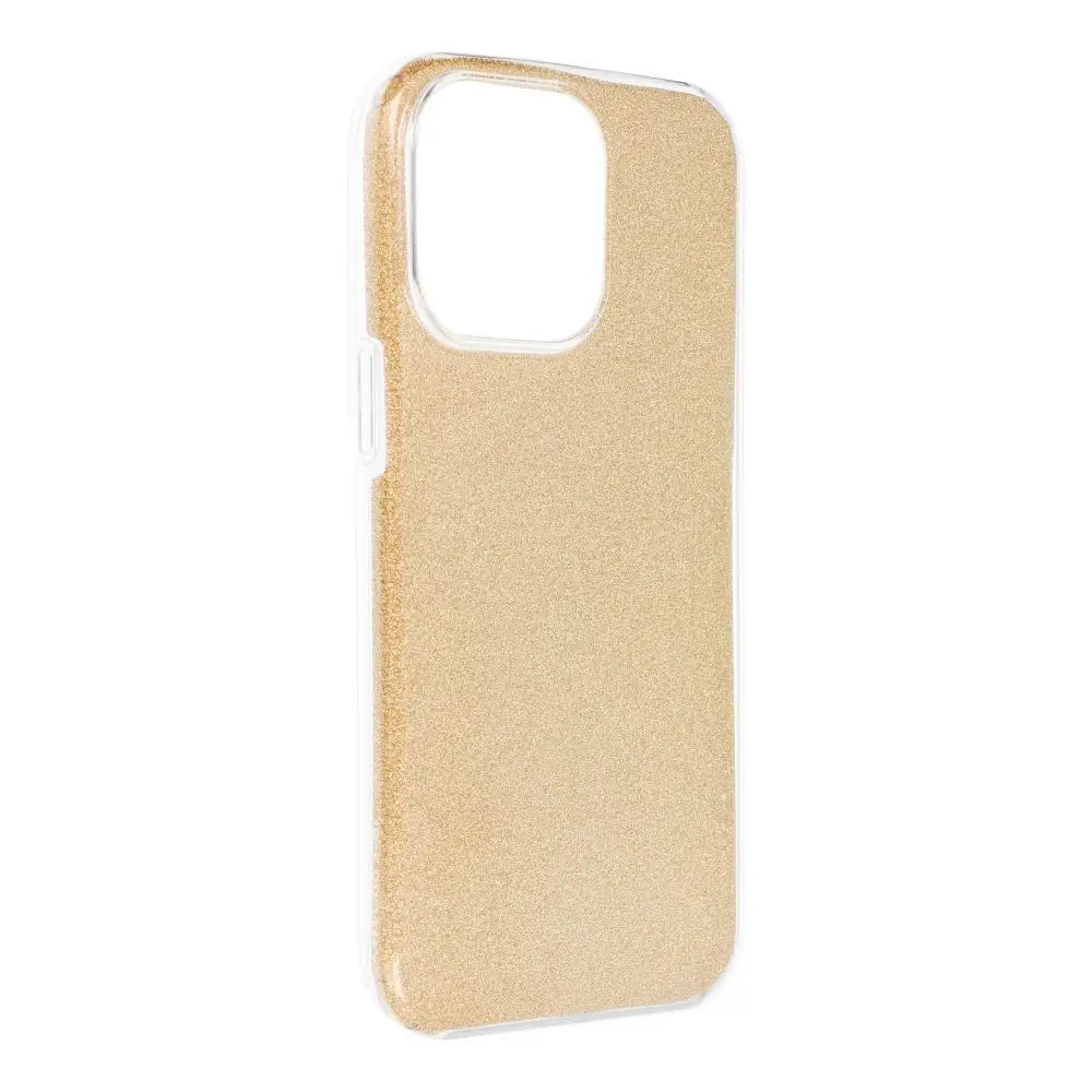 Ohišje za iPhone 15 PRO MAX v bleščeči zlati barvi