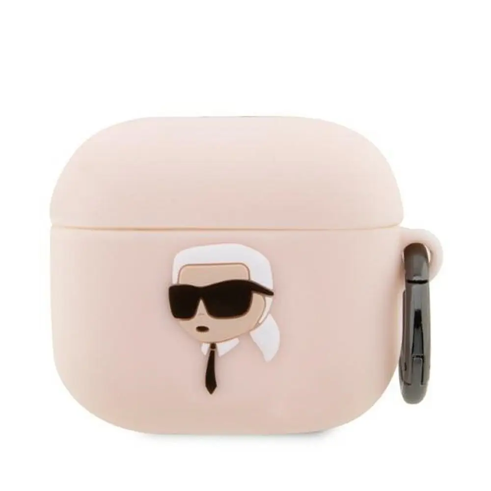 KARL LAGERFELD etui za APPLE AirPods Pro KLAPRUNIKP (3D Sil NFT Karl) roza