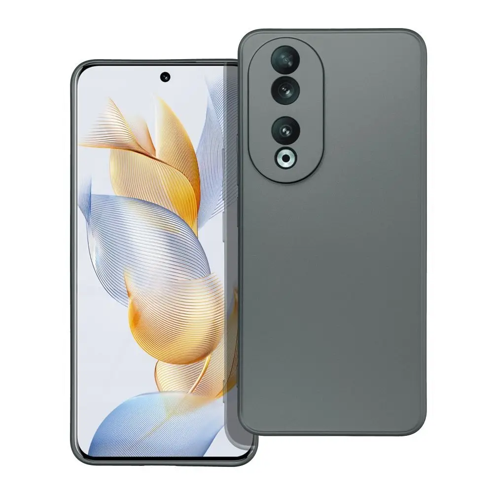 Etui za Honor 90 5G v sivi barvi Metallic