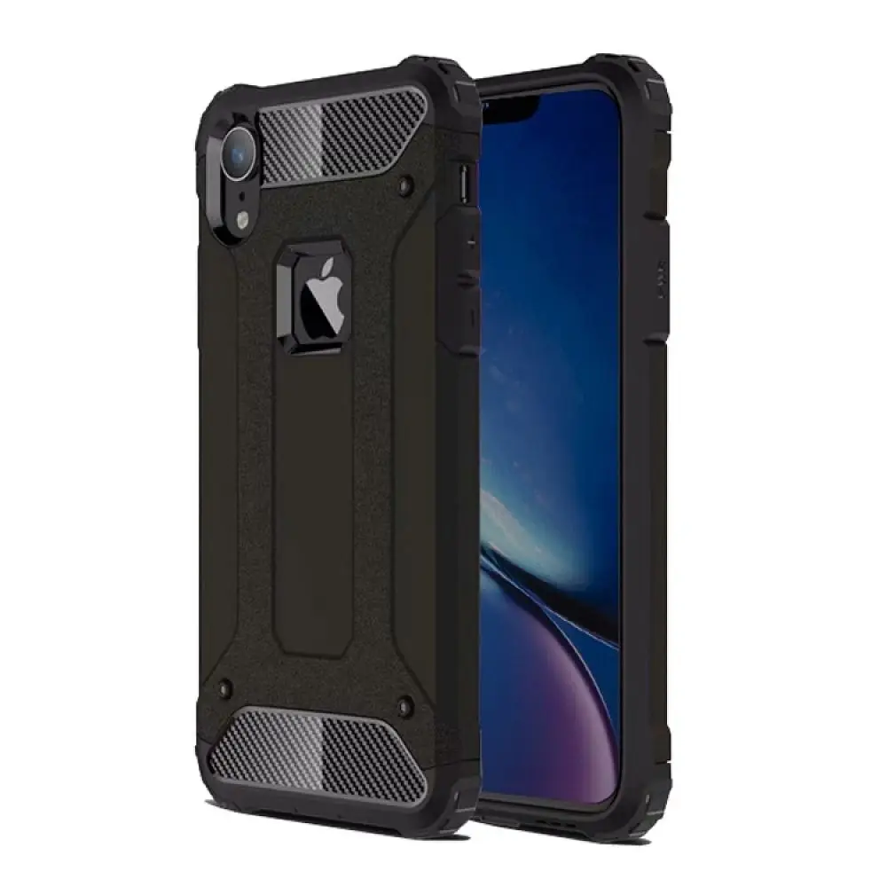 Ohišje za iPhone XR Armor, črno