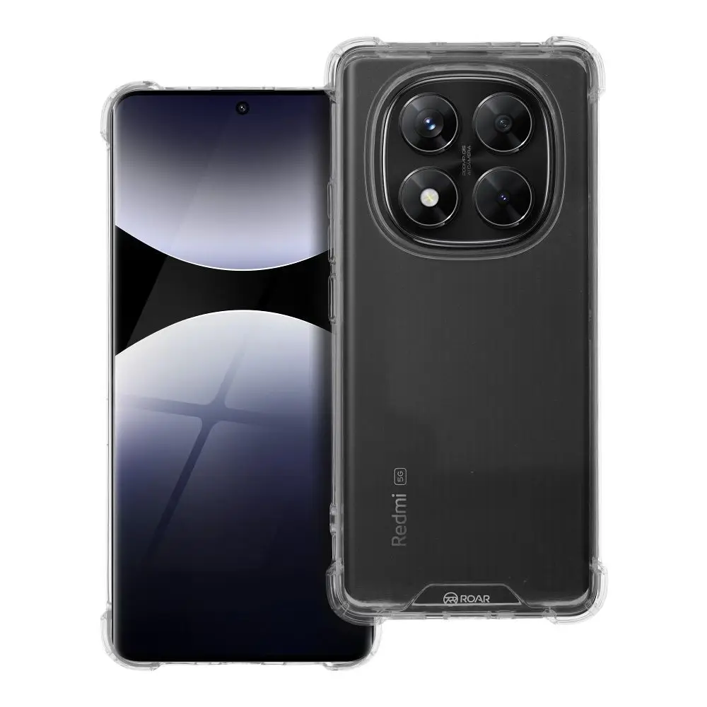 ROAR ARMOR ovitek za XIAOMI Redmi Note 14 Pro 5G, prozoren