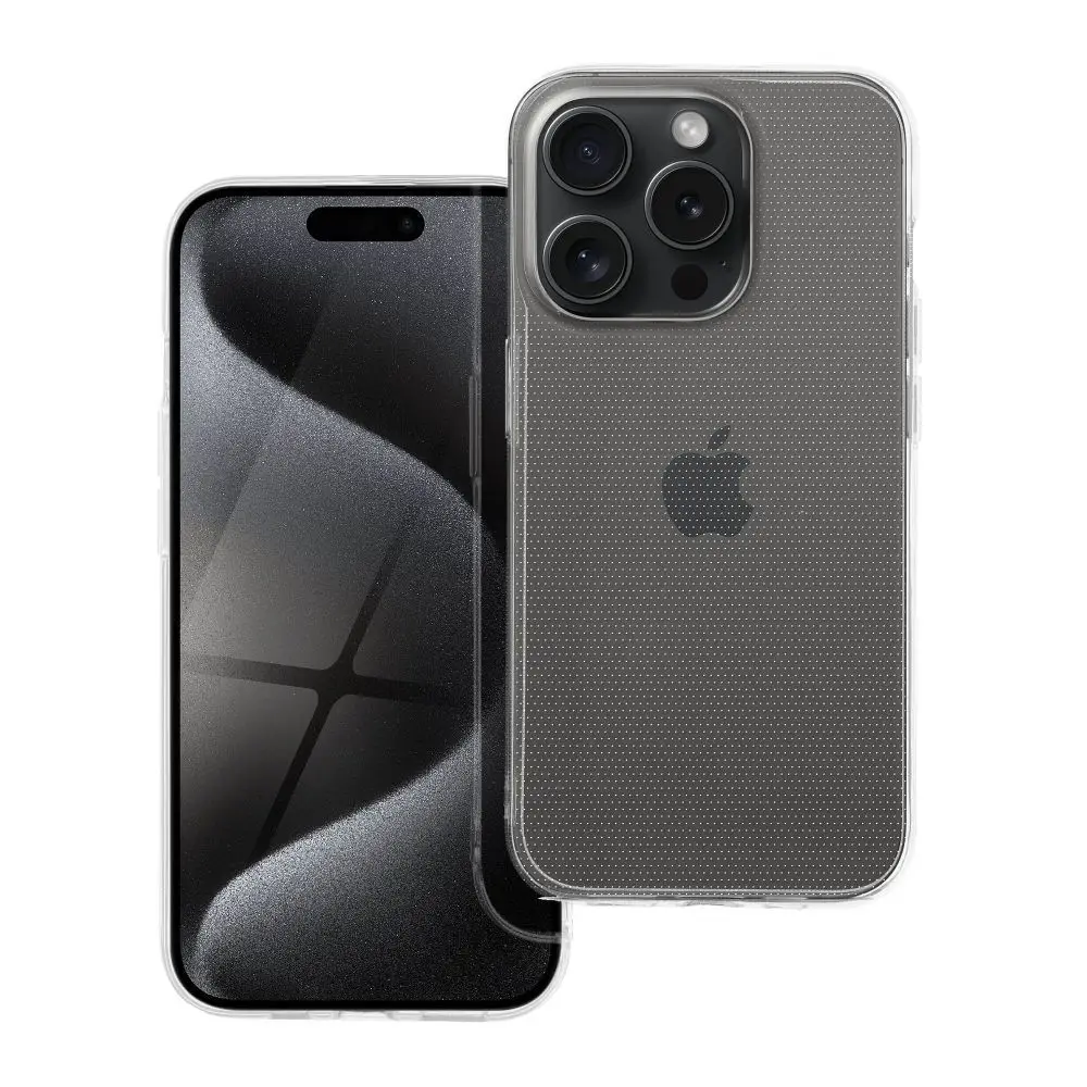 Prozorna škatla za iPhone 15 PRO Clear Case 2 mm