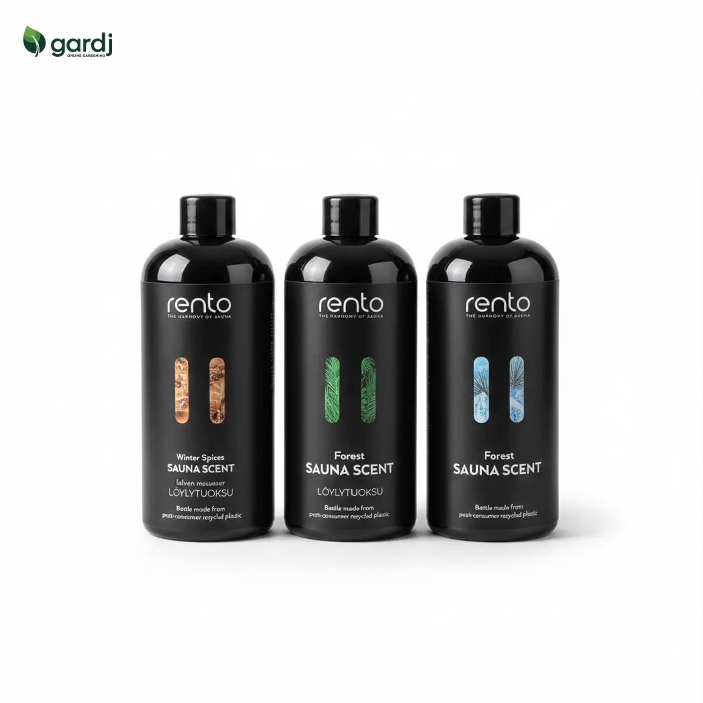 Darilna škatla z dišavami za savno Rento (3 × 400 ml)
