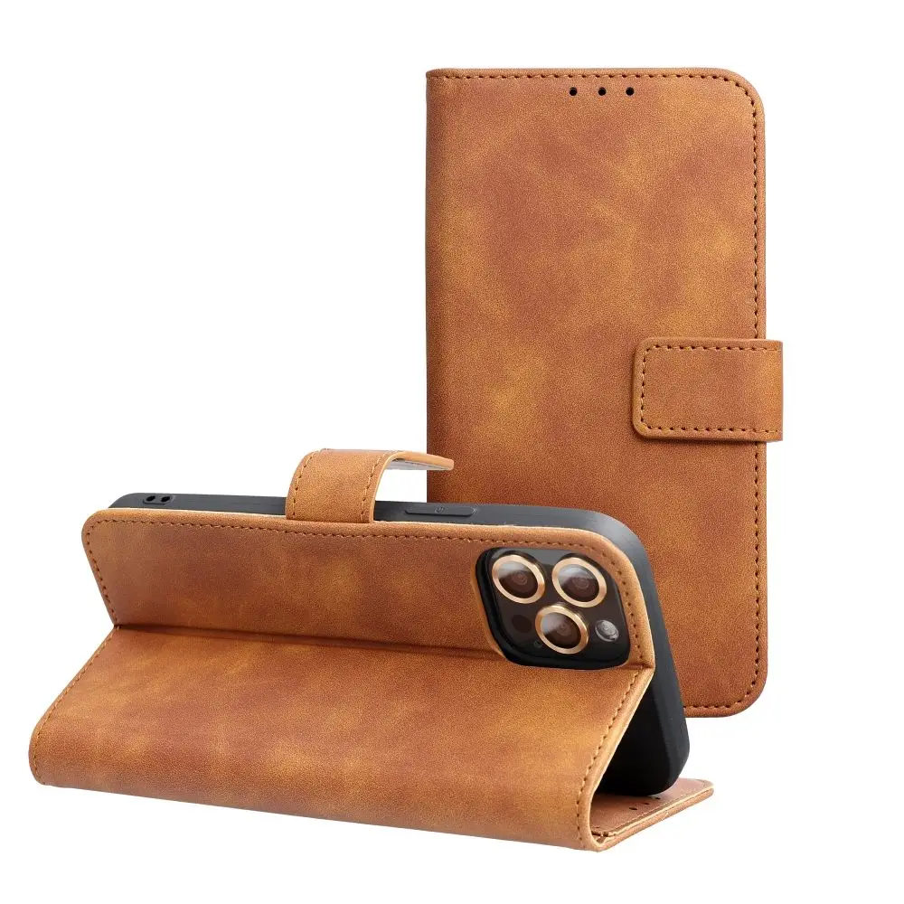 TENDER Book ovitek za XIAOMI Redmi Note 14 PRO 5G / 14 PRO PLUS 5G, rjav