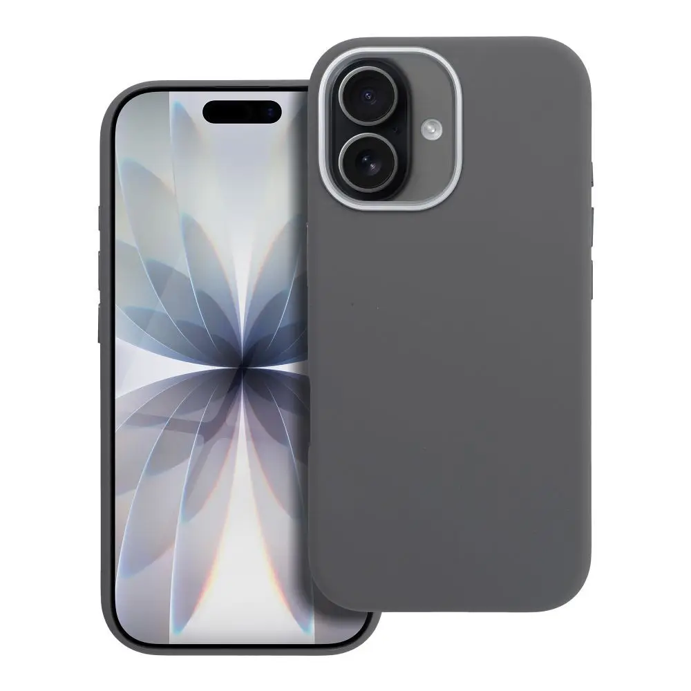 Ohišje za iPhone 17 Forcell F-Protect Frame Premium, združljivo z MagSafe, sivo 0INT