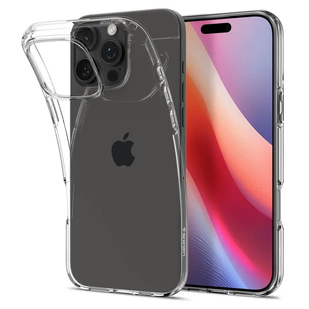 SPIGEN ovitek LIQUID CRYSTAL za iPhone 16 Pro, prozoren