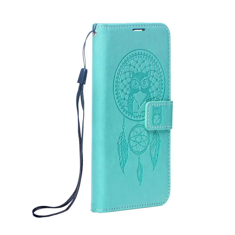 Torbica MEZZO Book za SAMSUNG S26, motiv »lovec sanj«, zelena