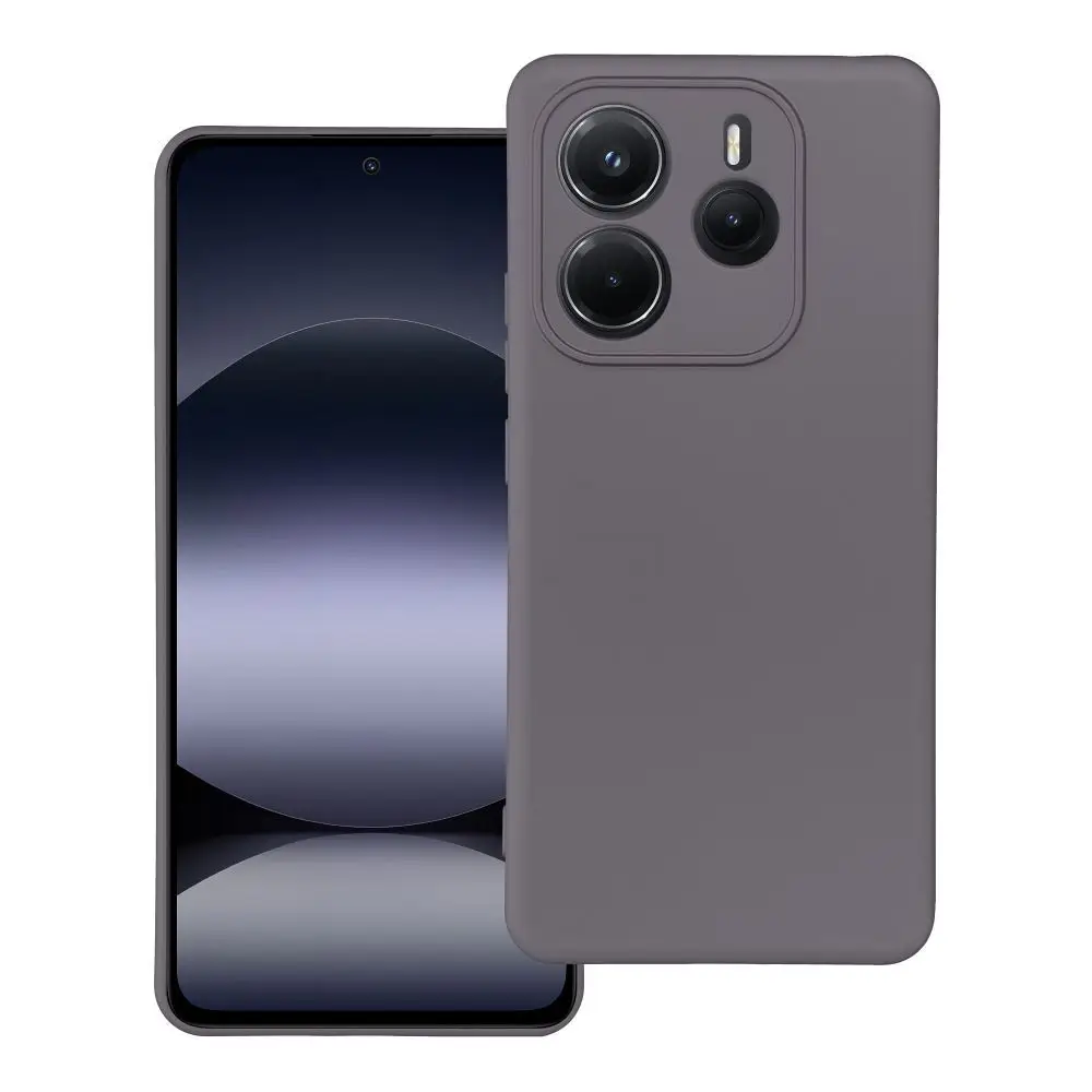 Ohišje za Xiaomi Redmi Note 14 5G v sivi barvi Metallic