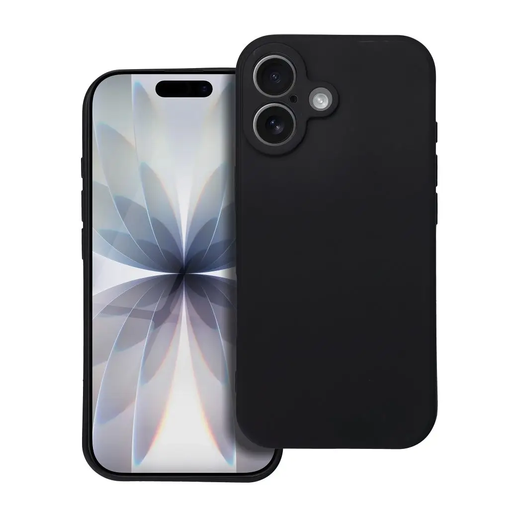 Mehka torbica za iPhone 17, črna