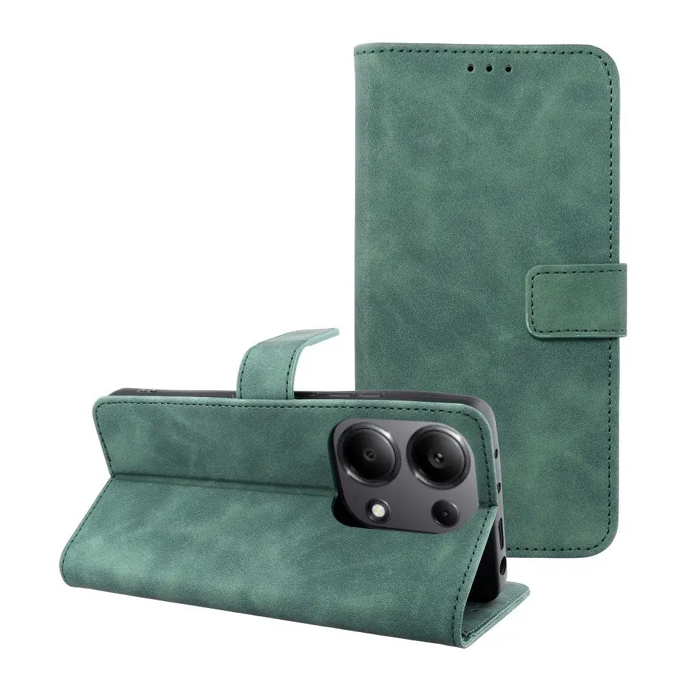 TENDER Book ovitek za XIAOMI Redmi Note 13 Pro 4G / POCO M6 Pro 4G, zelen