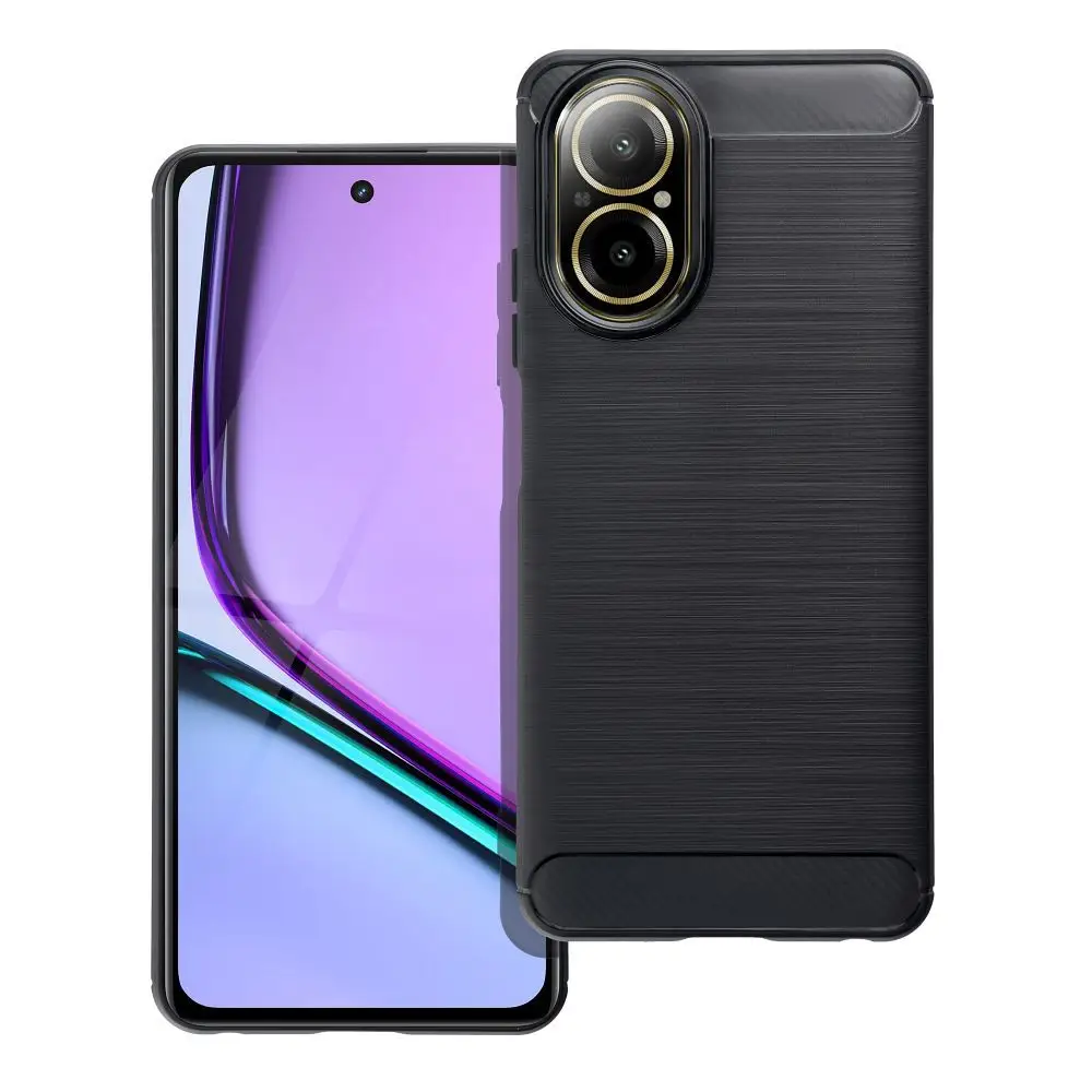 Ohišje za Realme C67 Carbon, črno